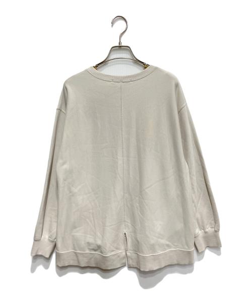 23区（ニジュウサンク）23区 (ニジュウサンク) カラー スウェット ベージュ サイズ:38の古着・服飾アイテム