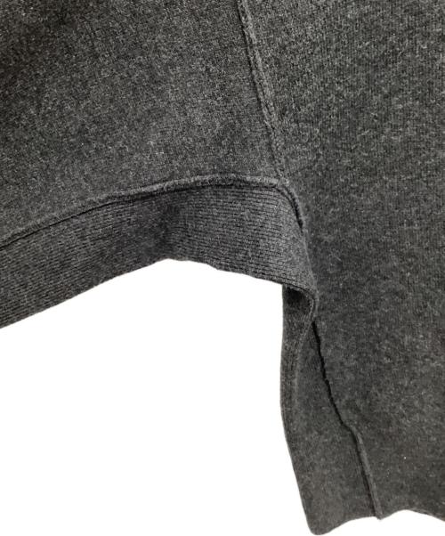 Adam et Rope（アダム エ ロペ）Adam et Rope (アダム エ ロペ) フェルト刺しゅうニットプルオーバー グレー サイズ:36の古着・服飾アイテム
