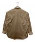 Graphpaper (グラフペーパー) Silicon Poplin Oversized Regular Collar Shirt ベージュ サイズ:1：18000円