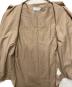 中古・古着 Graphpaper (グラフペーパー) Silicon Poplin Oversized Regular Collar Shirt ベージュ サイズ:1：18000円