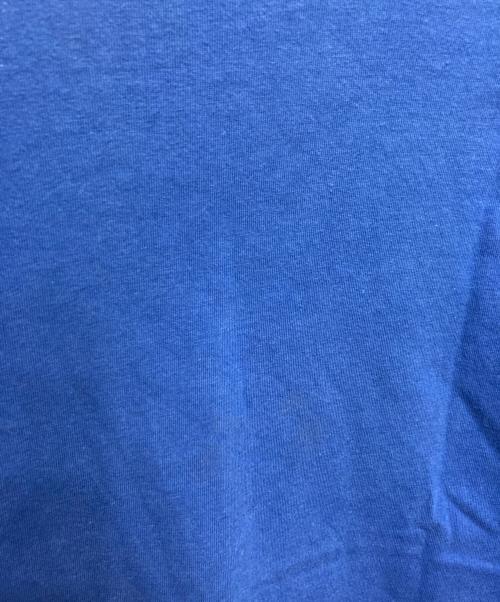 PLAY COMME des GARCONS（プレイコムデギャルソン）PLAY COMME des GARCONS (プレイコムデギャルソン) 製品染めハートワッペンTシャツ ブルー サイズ:XLの古着・服飾アイテム
