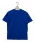 PLAY COMME des GARCONS (プレイコムデギャルソン) 製品染めハートワッペンTシャツ ブルー サイズ:XL：7000円
