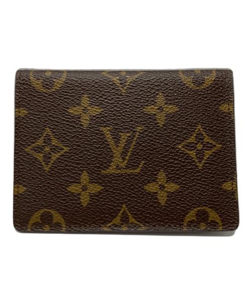 LOUIS VUITTON（ルイ ヴィトン）LOUIS VUITTON (ルイ ヴィトン) パスケース ブラウンの古着・服飾アイテム