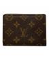 LOUIS VUITTON (ルイ ヴィトン) パスケース ブラウン：8000円