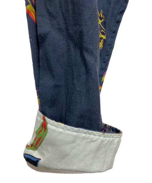 PS Paul Smith（ＰＳポールスミス）PS Paul Smith (ＰＳポールスミス) 花柄シャツ ネイビー サイズ:Lの古着・服飾アイテム