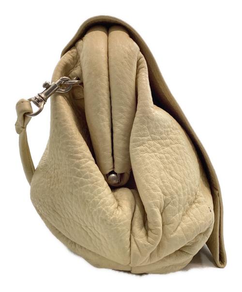 BALLY（バリー）BALLY (バリー) オーストリッチ切替ショルダーバッグ ブラックの古着・服飾アイテム