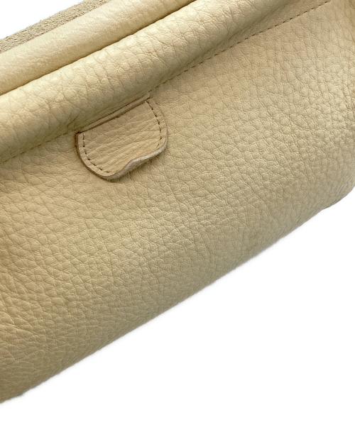BALLY（バリー）BALLY (バリー) オーストリッチ切替ショルダーバッグ ブラックの古着・服飾アイテム