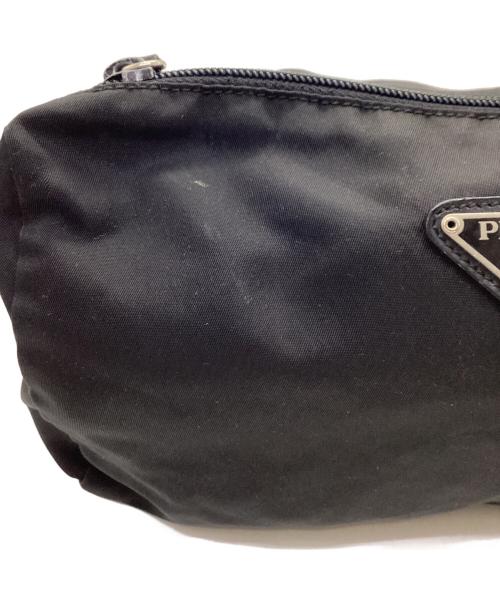PRADA（プラダ）PRADA (プラダ) ナイロンポーチ ブラックの古着・服飾アイテム