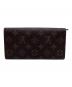 LOUIS VUITTON (ルイ ヴィトン) 旧ポシェット・ポルトモネクレディロングウォレット ブラウン：20000円