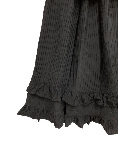 Tnewties（トゥエンティーズ）TNEWTIES (トゥエンティーズ) レイヤードフリルスカート ブラック サイズ:FREEの古着・服飾アイテム