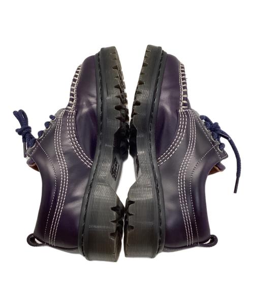 Dr.Martens（ドクターマーチン）Dr.Martens (ドクターマーチン) LOWELL4ホールシューズ MIDNIGHT BLUE パープル サイズ:UK4の古着・服飾アイテム