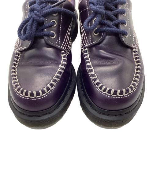 Dr.Martens（ドクターマーチン）Dr.Martens (ドクターマーチン) LOWELL4ホールシューズ MIDNIGHT BLUE パープル サイズ:UK4の古着・服飾アイテム