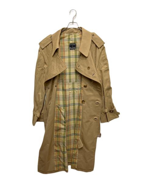 BOSTON TAILOR（ボストンテーラー）BOSTON TAILOR (ボストンテーラー) テーラーメイドウールギャバトレンチコート ベージュ サイズ:不明の古着・服飾アイテム