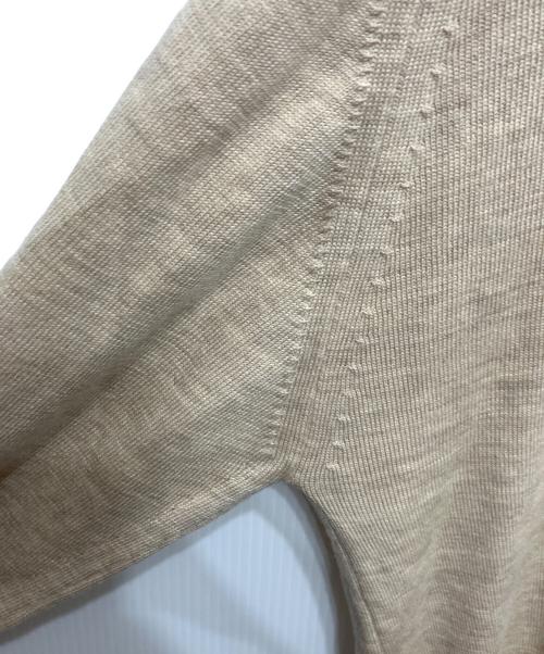 JOHN SMEDLEY（ジョンスメドレー）JOHN SMEDLEY (ジョンスメドレー) ニットポロシャツ ベージュ サイズ:42の古着・服飾アイテム