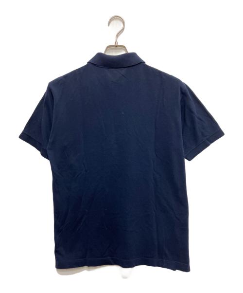 HERMES（エルメス）HERMES (エルメス) Hロゴポロシャツ ネイビー サイズ:Mの古着・服飾アイテム