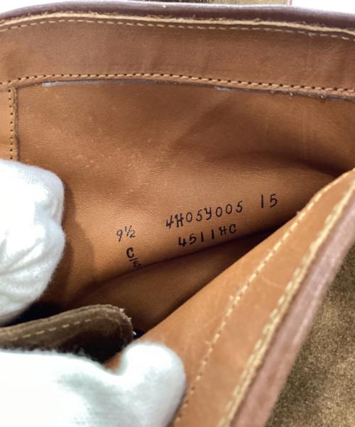 Alden（オールデン）ALDEN (オールデン) プレーントゥブーツ SNUFF SUEDE ブラウン サイズ:9 1/2Eの古着・服飾アイテム