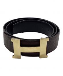 HERMES（エルメス）の古着「コンスタンスベルト」｜ブラック×ブラウン