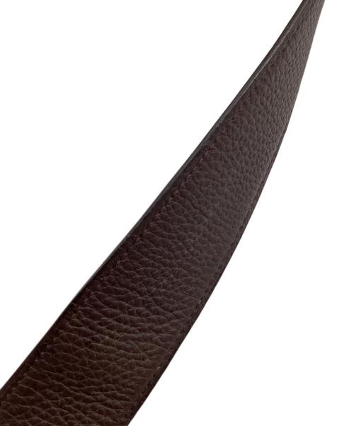 HERMES（エルメス）HERMES (エルメス) コンスタンスベルト ブラック×ブラウンの古着・服飾アイテム
