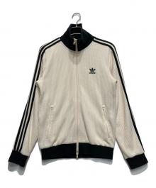 adidas（アディダス）の古着「ワッフル クラシック トラックトップ」｜アイボリー
