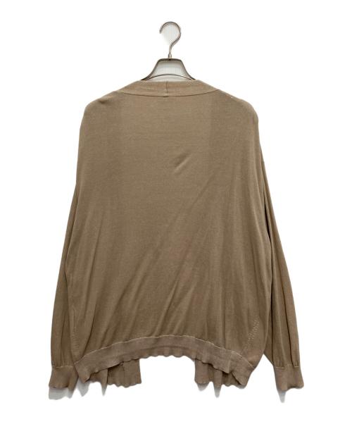 SUS SOUS（シュスー）SUS SOUS (シュスー) Highly twisted cotton cardigan ベージュ サイズ:7の古着・服飾アイテム