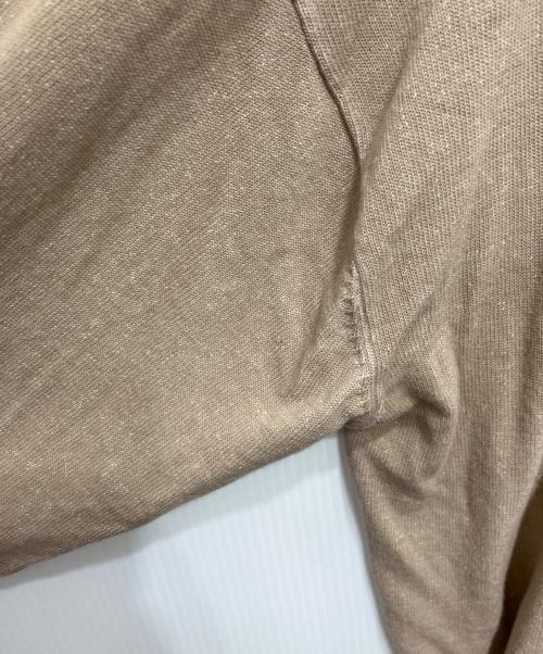 SUS SOUS（シュスー）SUS SOUS (シュスー) Highly twisted cotton cardigan ベージュ サイズ:7の古着・服飾アイテム