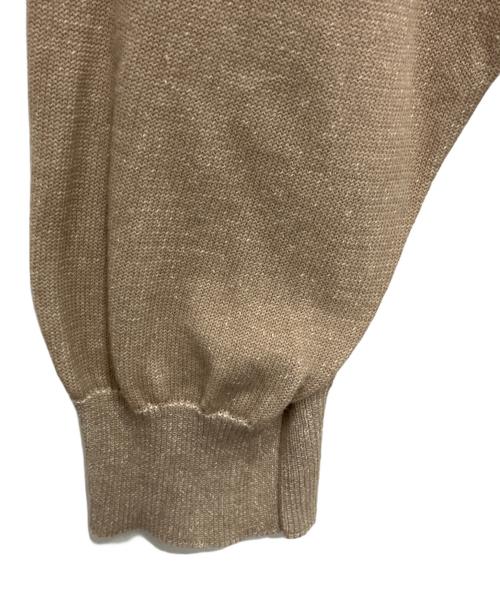 SUS SOUS（シュスー）SUS SOUS (シュスー) Highly twisted cotton cardigan ベージュ サイズ:7の古着・服飾アイテム