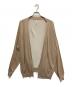 SUS SOUS（シュスー）の古着「Highly twisted cotton cardigan」｜ベージュ