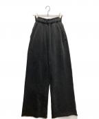 entire studiosエンタイアスタジオ）の古着「FULL SWEATPANT/フルスウェットパンツ」｜ブラック