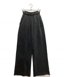 entire studios（エンタイアスタジオ）の古着「FULL SWEATPANT/フルスウェットパンツ」｜ブラック