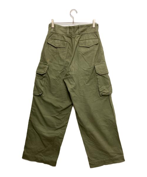 blurhms ROOTSTOCK（ブラームスルーツストック）blurhms ROOTSTOCK (ブラームスルーツストック) Cotton Serge 47 Pants カーキ サイズ:2の古着・服飾アイテム