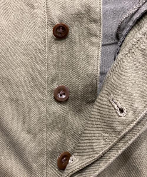 blurhms ROOTSTOCK（ブラームスルーツストック）blurhms ROOTSTOCK (ブラームスルーツストック) Cotton Serge 47 Pants カーキ サイズ:2の古着・服飾アイテム