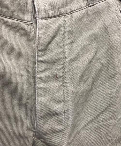 blurhms ROOTSTOCK（ブラームスルーツストック）blurhms ROOTSTOCK (ブラームスルーツストック) Cotton Serge 47 Pants カーキ サイズ:2の古着・服飾アイテム