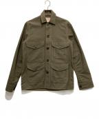 FILSONフィルソン）の古着「フォレストリークロス クルーザー ジャケット」｜カーキ