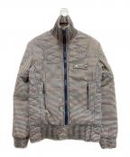 COMME des GARCONS JUNYA WATANABE MANコムデギャルソンジュンヤワタナベマン）の古着「チェック柄中綿ジャケット」｜ネイビー