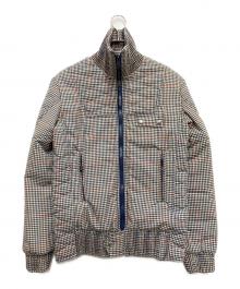 COMME des GARCONS JUNYA WATANABE MAN（コムデギャルソンジュンヤワタナベマン）の古着「チェック柄中綿ジャケット」｜ネイビー