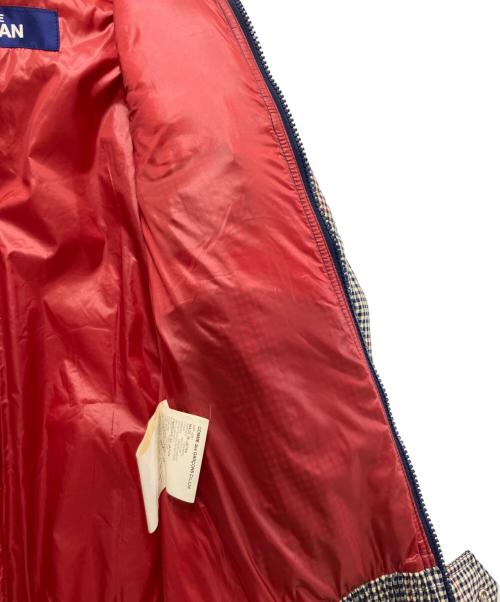 COMME des GARCONS JUNYA WATANABE MAN（コムデギャルソンジュンヤワタナベマン）COMME des GARCONS JUNYA WATANABE MAN (コム デ ギャルソン ジュンヤ ワタナベ マン) チェック柄中綿ジャケット ネイビー サイズ:Mの古着・服飾アイテム