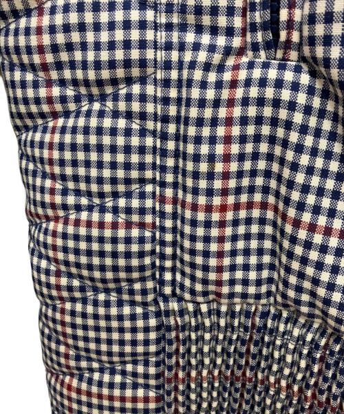 COMME des GARCONS JUNYA WATANABE MAN（コムデギャルソンジュンヤワタナベマン）COMME des GARCONS JUNYA WATANABE MAN (コム デ ギャルソン ジュンヤ ワタナベ マン) チェック柄中綿ジャケット ネイビー サイズ:Mの古着・服飾アイテム