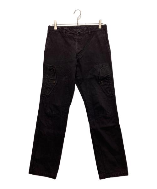 COMME des GARCONS HOMME（コムデギャルソン オム）COMME des GARCONS HOMME (コムデギャルソン オム) 後染めカーゴパンツ ブラック×ピンク サイズ:Mの古着・服飾アイテム