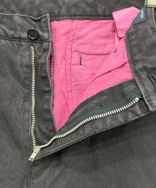COMME des GARCONS HOMME（コムデギャルソン オム）COMME des GARCONS HOMME (コムデギャルソン オム) 後染めカーゴパンツ ブラック×ピンク サイズ:Mの古着・服飾アイテム