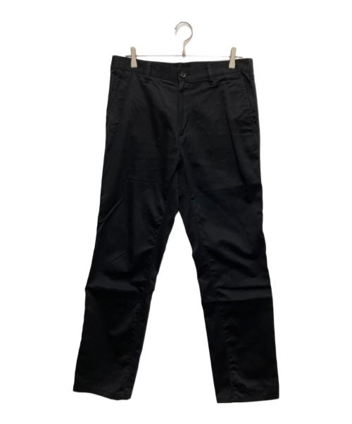 COMME des GARCONS HOMME（コムデギャルソン オム）COMME des GARCONS HOMME (コムデギャルソン オム) テーパードチノパンツ ブラック サイズ:Lの古着・服飾アイテム