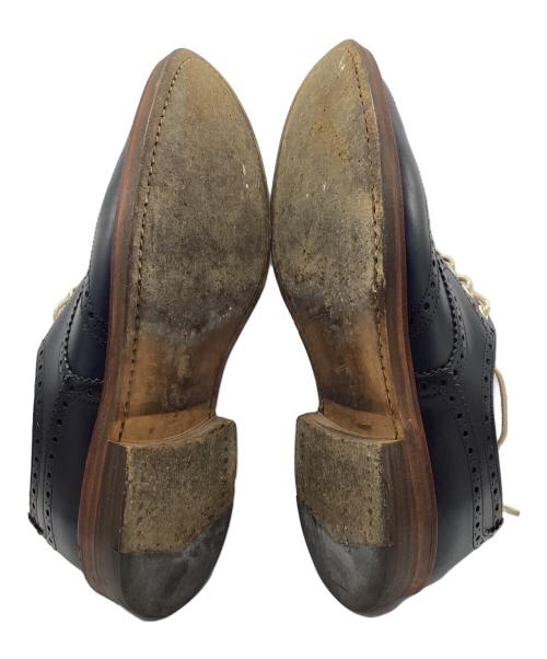 Tricker's（トリッカーズ）Tricker's (トリッカーズ) COMME des GARCONS JUNYA WATANABE MAN (コムデギャルソンジュンヤワタナベマン) BURTON ウィングチップシューズ ネイビー サイズ:8.5の古着・服飾アイテム