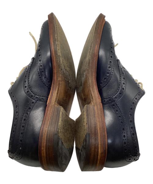 Tricker's（トリッカーズ）Tricker's (トリッカーズ) COMME des GARCONS JUNYA WATANABE MAN (コムデギャルソンジュンヤワタナベマン) BURTON ウィングチップシューズ ネイビー サイズ:8.5の古着・服飾アイテム
