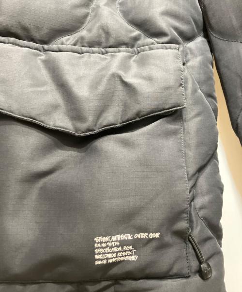 stussy（ステューシー）stussy (ステューシー) オールドハンティングダウンジャケット ブラック サイズ:Mの古着・服飾アイテム