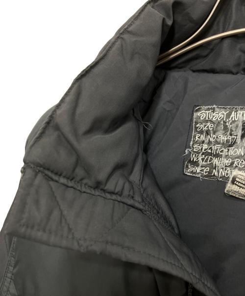 stussy（ステューシー）stussy (ステューシー) オールドハンティングダウンジャケット ブラック サイズ:Mの古着・服飾アイテム