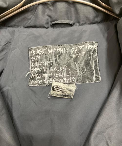 stussy（ステューシー）stussy (ステューシー) オールドハンティングダウンジャケット ブラック サイズ:Mの古着・服飾アイテム
