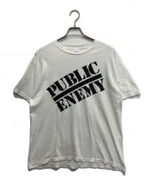 SUPREME×UNDERCOVER（シュプリーム×アンダーカバー）の古着「18SS Public EnemyプリントTシャツ」｜ホワイト