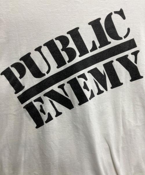 SUPREME（シュプリーム）SUPREME (シュプリーム) UNDERCOVER (アンダーカバー) 18SS Public EnemyプリントTシャツ ホワイト サイズ:Mの古着・服飾アイテム