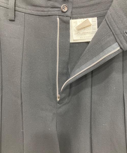 COMME des GARCONS（コムデギャルソン）COMME des GARCONS (コムデギャルソン) ウールプリーツキュロットスカート ブラック サイズ:Sの古着・服飾アイテム