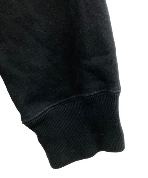 sacai（サカイ）sacai (サカイ) プリント クルーネック スウェット ブラック サイズ:2の古着・服飾アイテム