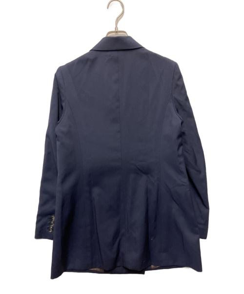 bractment（ブラクトメント）bractment (ブラクトメント) ロングテーラードジャケット ネイビー サイズ:36の古着・服飾アイテム